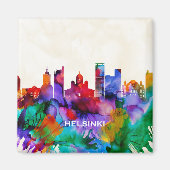 Helsinki Skyline マグネット (正面)