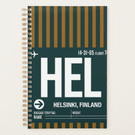 Helsinki - Travel Planner 2026 プランナー手帳