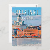 Helsinki, ville de l'architecture nordique ポストカード (正面/裏面)