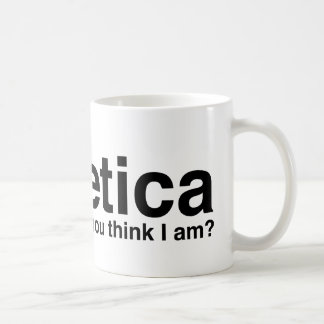 Helvectica01 コーヒーマグカップ