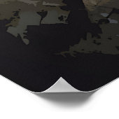 Helvellyn Mountain Travel Poster ポスター (角)