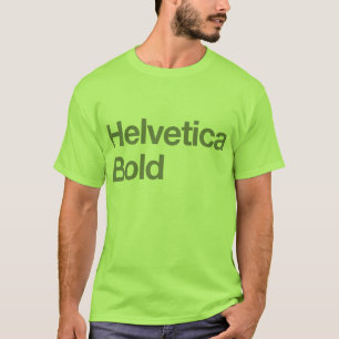 HelveticaはっきりしたなTシャツ Tシャツ
