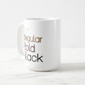 Helveticaコーヒー・マグ コーヒーマグカップ (正面左)