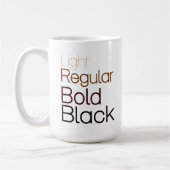 Helveticaコーヒー・マグ コーヒーマグカップ (左)