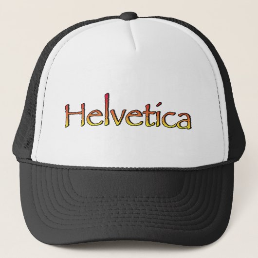 Helveticaパピルス キャップ (正面)
