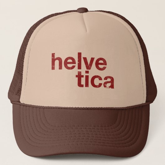 helvetica キャップ (正面)
