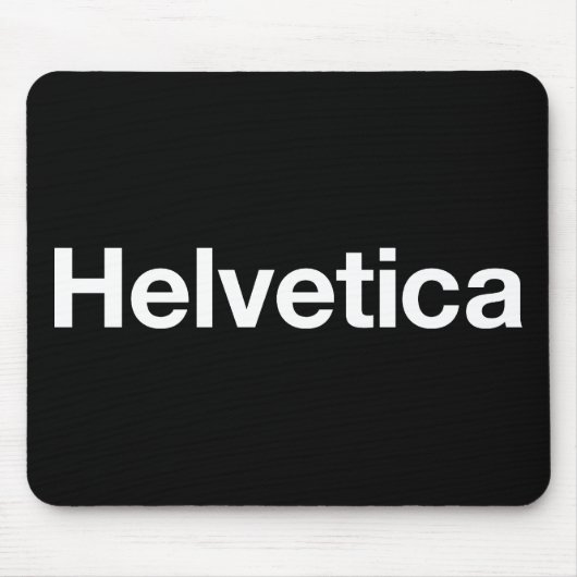 Helvetica マウスパッド (正面)