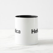 Helvetica マグカップ (中央)