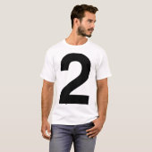 Helvetica 2 tシャツ (正面フル)