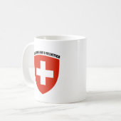 Helvetica Confoederatio コーヒーマグカップ (正面左)