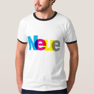 Helvetica Neue CMYK Tシャツ