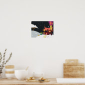 Helvetica New by Finnlee Burge ポスター (キッチン)