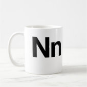 Helvetica Nn コーヒーマグカップ (左)