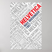 Helvetica Poster ポスター (正面)