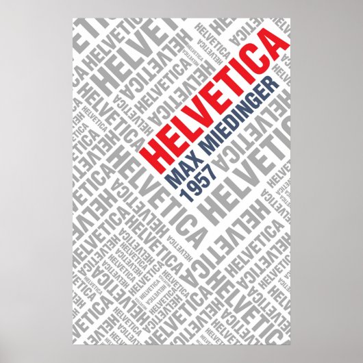 Helvetica Poster ポスター (正面)