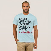 Helvetica Tシャツ (正面フル)