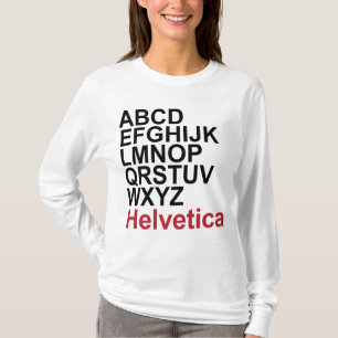 Helvetica Tシャツ