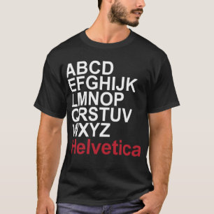 Helvetica Tシャツ