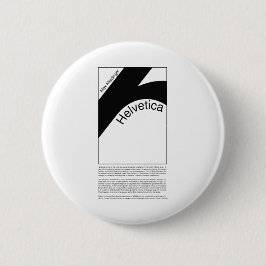 Helvetica Typography | Demo Design 缶バッジ