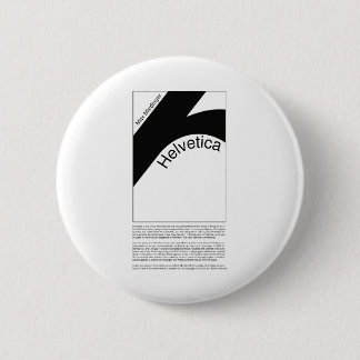 Helvetica Typography | Demo Design 缶バッジ