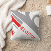 Helvetica Typography | Design クッション (ブランケット)