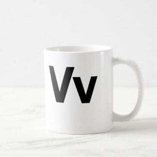 Helvetica Vv コーヒーマグカップ