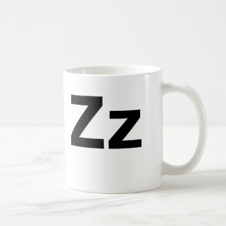 Helvetica Zz コーヒーマグカップ