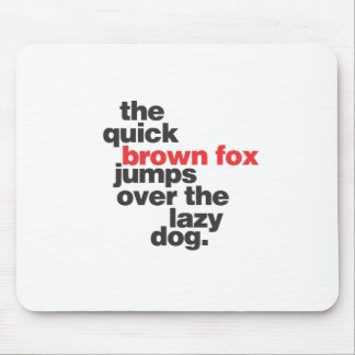 helveticaquickbrownfox.ai マウスパッド