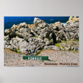 Hemanus Rocks、Western Cape ポスター (正面)