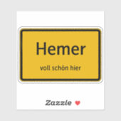 Hemer Aufkleber Sticker Autoaufkleber シール (シート)