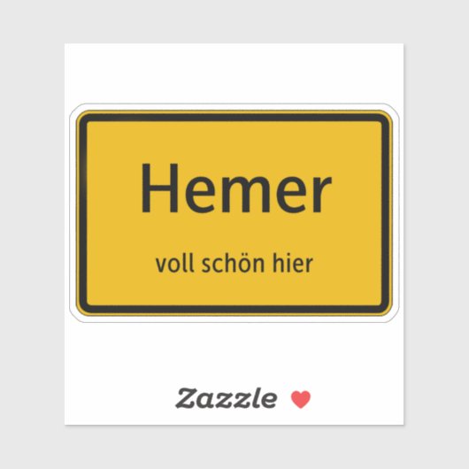 Hemer Aufkleber Sticker Autoaufkleber シール (シート)