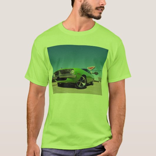 Hemiの「cuda筋肉車のワイシャツ Tシャツ (正面)