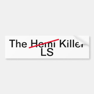 HEMI LSキラーバンパーステッカー バンパーステッカー