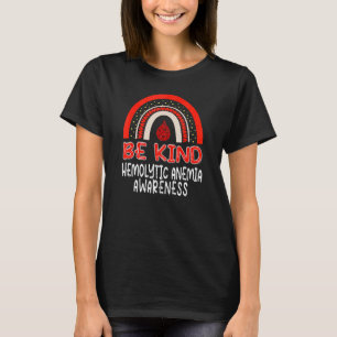 Hemolytic Anemia Awareness Rainbow Tシャツ