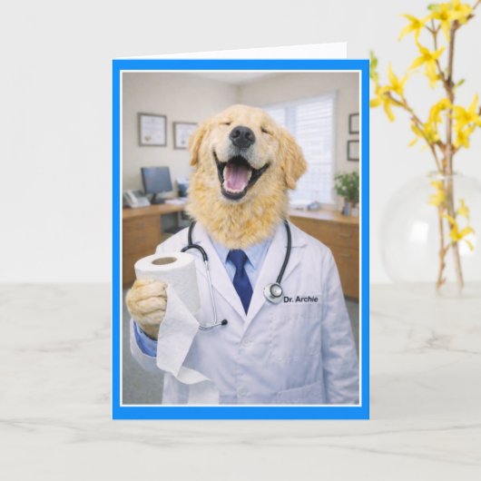 Hemorrhoids Get Well Card  TPB-1 カード (黄色い花)