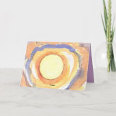 Hemsaのバーのバルミツワーの音楽的なサンキューカード ノートカード (裏面)