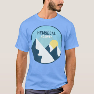 Hemsedal Norway Mountains Tシャツ