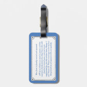 Henファームビジネスラベルプロモーション荷物タグ ラゲッジタグ (裏面縦)