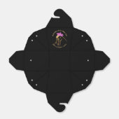 Hen in Pink Crown Bachelorette Party Custom フェイバーボックス (折り畳みなし)