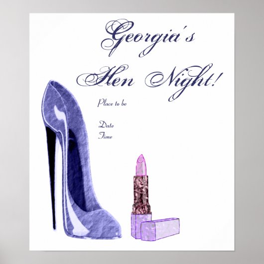 Hen Nightポスター ポスター (正面)