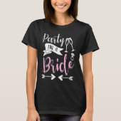 Hen Party Wedding Married Bachelor Bride To Be Bac Tシャツ (正面)