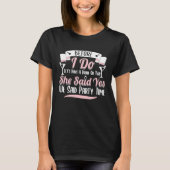Hen Party Wedding Married Bachelor Bride To Be Bac Tシャツ (正面)