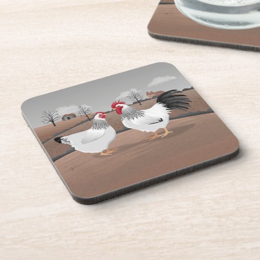 Hen & Rooster コースター (左側)