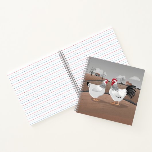 Hen & Rooster ノートブック (内部)