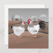 Hen & Rooster Card (正面/裏面)