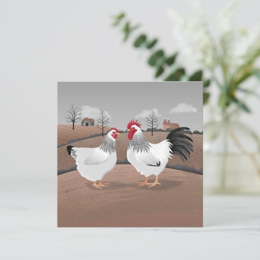 Hen & Rooster Card (スタンド正面)