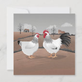 Hen & Rooster Card (正面)