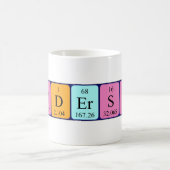 Henderson期別テーブル名mag コーヒーマグカップ (中央)