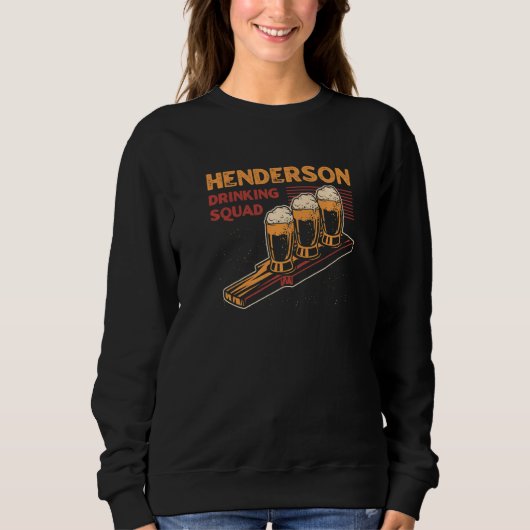 Henderson飲み分隊ネバダビールNv酒 スウェットシャツ (正面)