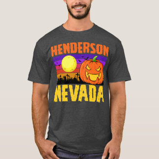 Henderson Nevada Happy Halloween Party Local City  Tシャツ